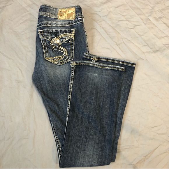 Silver Suki Surplus bootcut flare jeans size 26